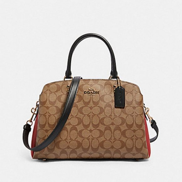 Coach Bags Coach Lillie Satchel In Signature Colorblock Bag Poshmark